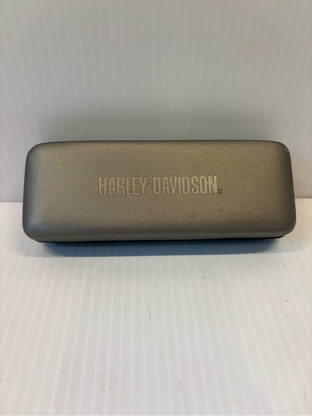 Harley-Davidson Metallic Gray Eyewear Case